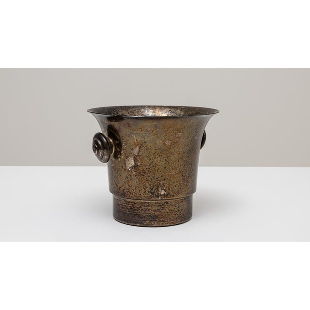20th Century French Silver Plated Champagne Bucket For Sale - Image 17 of 18