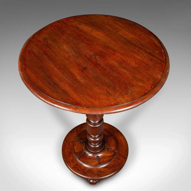 1830s Antique Tilt Top Wine Table For Sale - Image 10 of 11