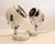 White Vintage Eyeball Table Lamps, 1970s, Set of 2 For Sale - Image 8 of 8