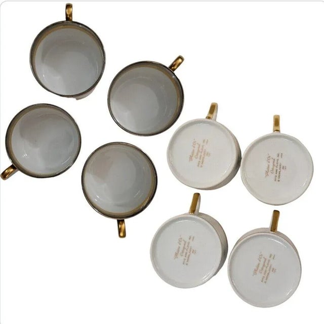 Ceramic 1980s Fitz & Floyd China Table Service Platine d'Or Octagonal- 28 Pieces For Sale - Image 7 of 11