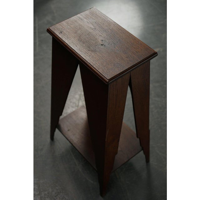 Architectural Pedestal Table, 1920s For Sale - Image 10 of 14