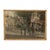 A large & striking Mid-20th century French Post-Impressionist Modernist oil on canvas painting, Parisian street scene by...
