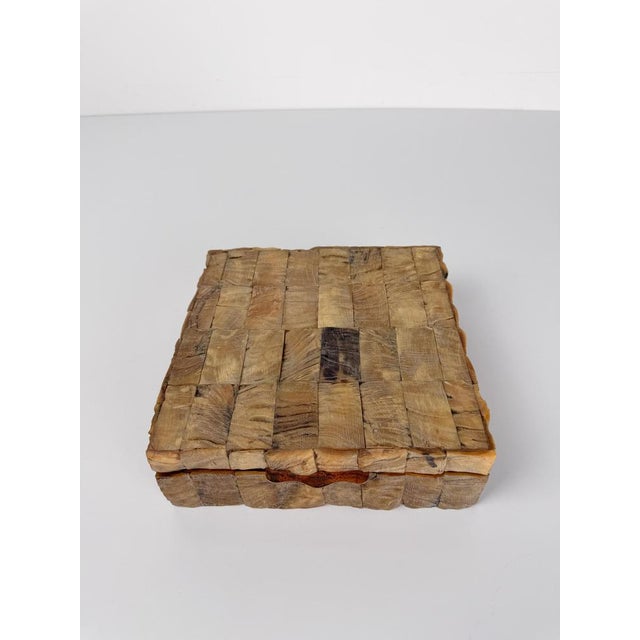 1930s European Art Deco Bakelite Horn-Effect Mosaic Box, 1930s For Sale - Image 5 of 18