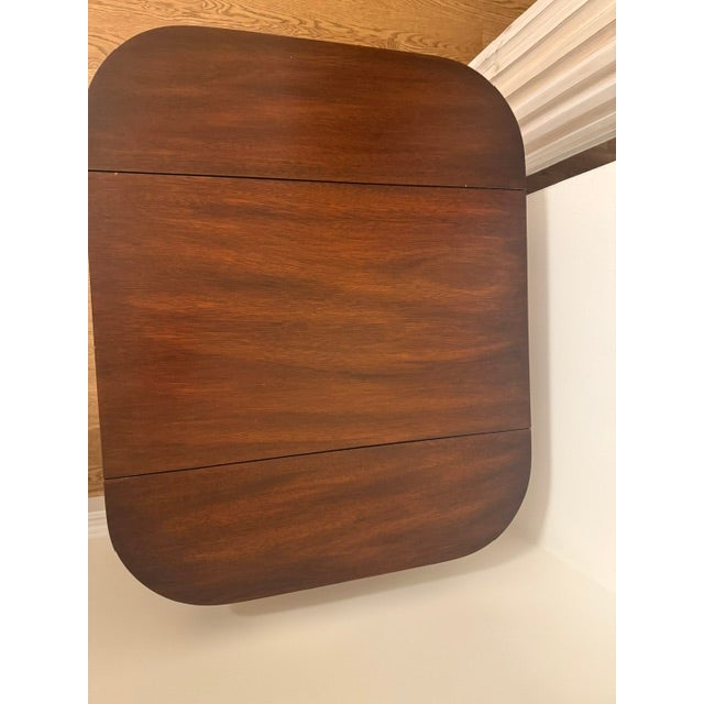 Henkel Harris Georgian Mahogany Drop-Leaf Pembroke Side Table For Sale In New York - Image 6 of 9