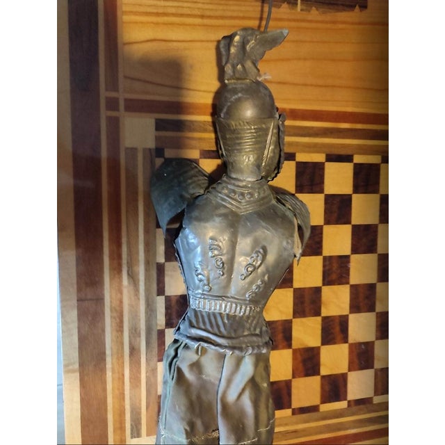 19th Century Wood & Brass Marionette of Saint Joan of Arc For Sale - Image 13 of 14