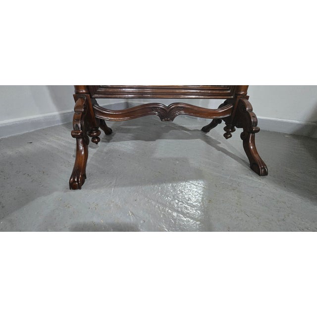 French Mahogany Cheval Mirror, 1920 For Sale - Image 10 of 14