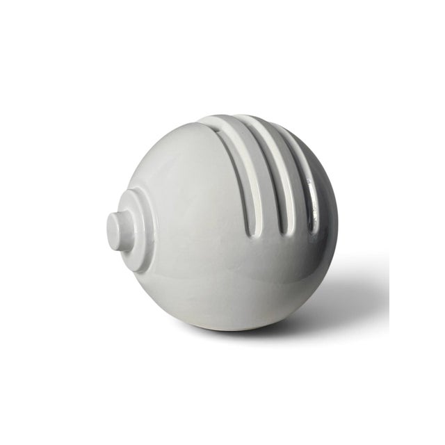 Space Age Ceramic Sculptural Vase attributed to Enzo Bioli for Il Picchio, Italy, 1970s For Sale - Image 10 of 10