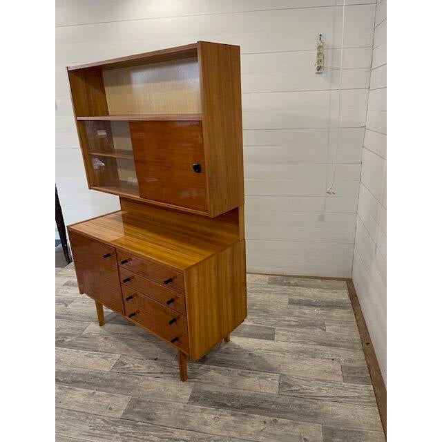 Vintage Closet with Top Bar by Lipa, 1970 For Sale - Image 4 of 8