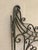 Antique Spanish Renaissance Scrolling Wrought Iron 57 X 45 Garden Entry Gate Set For Sale - Image 17 of 18