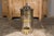 Metal French Turn of the Century Steel and Brass Coffee Bean Dispenser, circa 1900 For Sale - Image 7 of 12