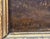 Antique Dutch 19th C. Sunrise Over Water Landscape, Original Frame, Signed J. Wouters (?) For Sale - Image 17 of 18