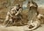 Frederick Richard Pickersgill RA, Nazarene Scene, Watercolour For Sale