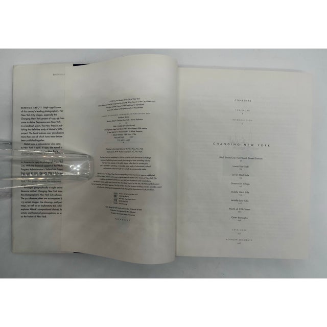 American Berenice Abbott, Changing New York: The Complete Wpa Project, Museum of the City of New York, 1997, First Edition For Sale - Image 3 of 6