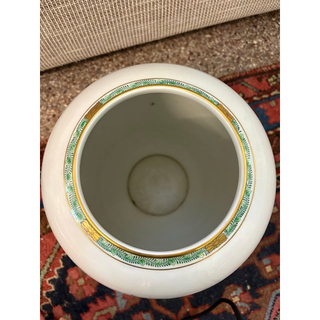 Apponyi Porcelain Vase with Chinese Bouquet from Herend, 1950s For Sale - Image 9 of 10