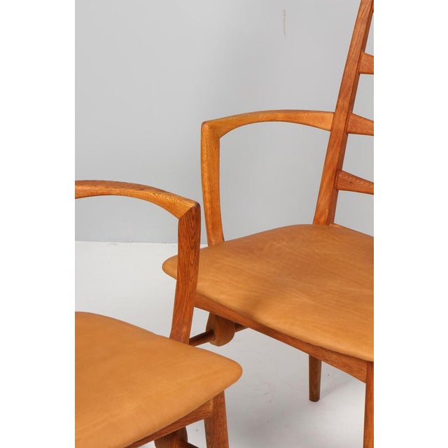 Niels Koefoed Armchair Model Lis in Oak by Niels Koefoed, 1960s, Set of 2 For Sale - Image 4 of 10