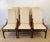 Mid-Century Modern Vintage 1970s Henredon Mid Century Oak Wood Dining Chairs Set of 8 Campaign Style For Sale - Image 3 of 10