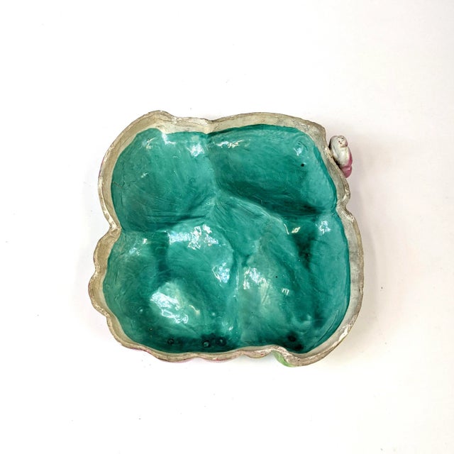 19th Century Chinese Large Porcelain Box of Four Fruits For Sale In San Francisco - Image 6 of 7