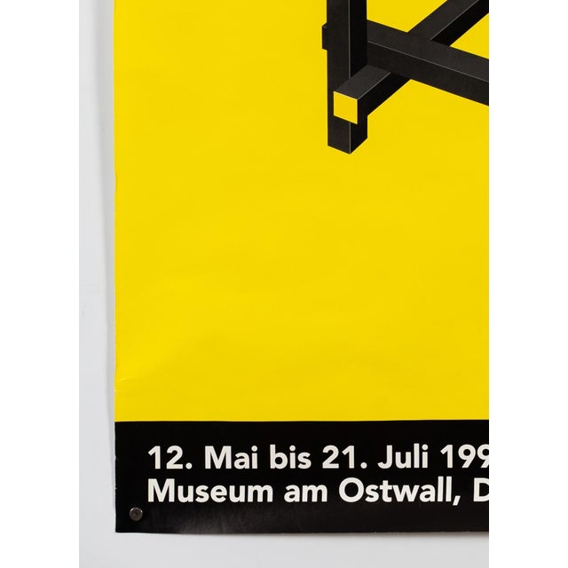 1990s Gerrit Rietveld Exhibition Poster, 1996 For Sale - Image 5 of 9