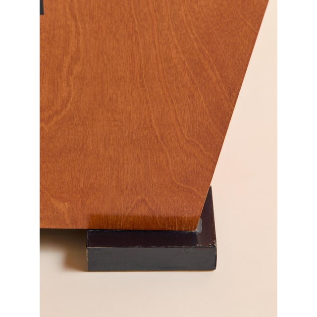 1950s Art Deco Revival Console and Mirror Set in the Style of Donald Deskey For Sale - Image 11 of 11