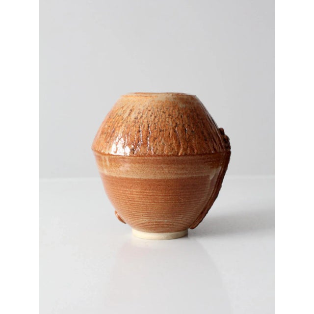 Vintage Studio Pottery Vase For Sale - Image 6 of 12
