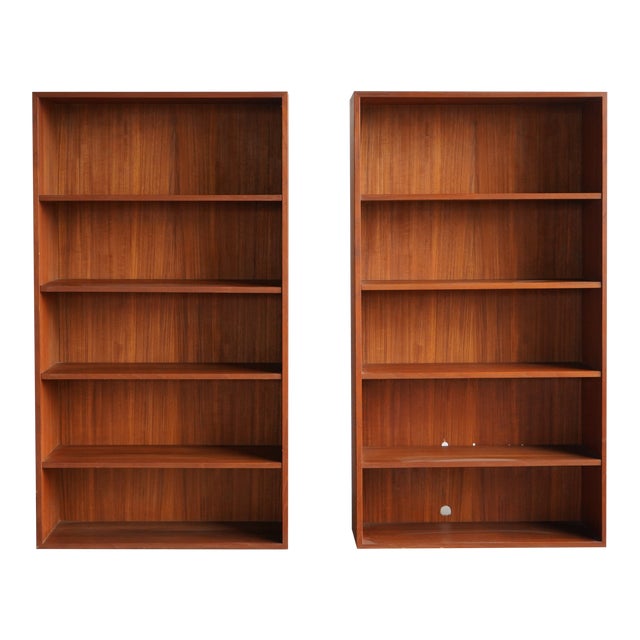 1960s MidCentury Modern Teak Bookshelves a Pair Chairish