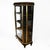 French Napoleon III Period Black Lacquer and Brass Display Cabinet For Sale - Image 3 of 12