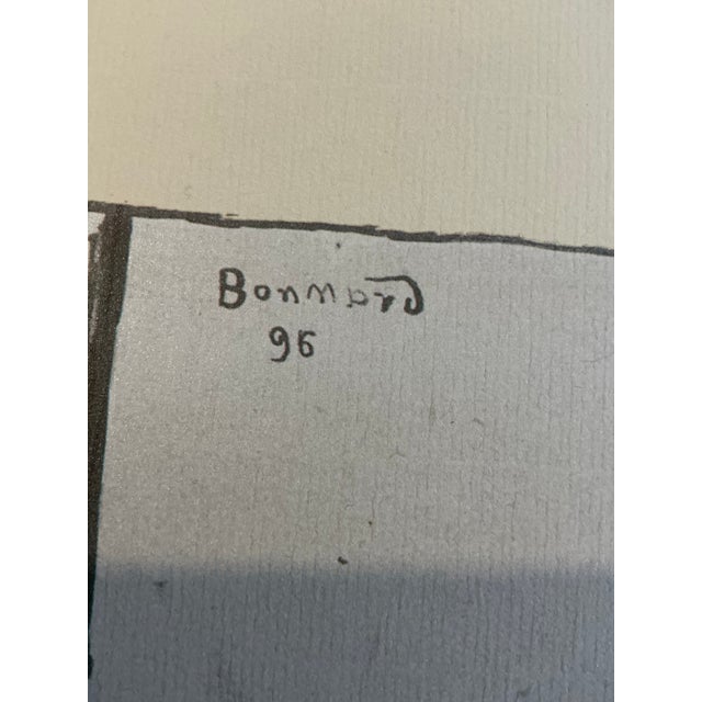 Late 18th Century Pierre Bonnard La Petite Blanchisseuse Hand Signed For Sale - Image 6 of 6