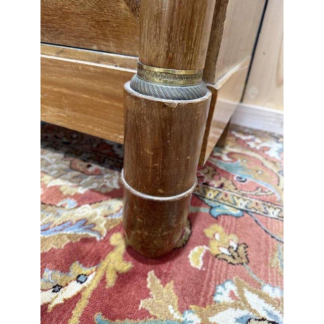 Empire Style Display Cabinet in Mahogany For Sale - Image 4 of 8