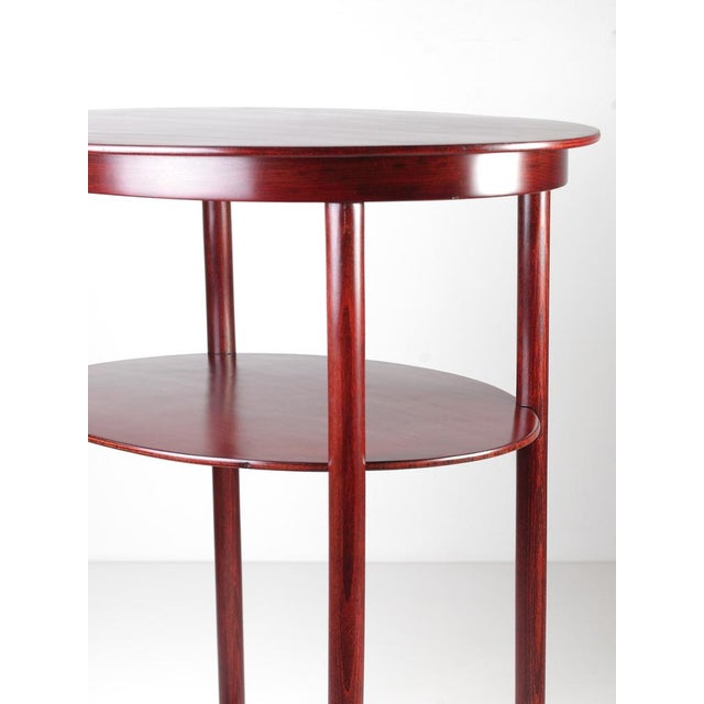 Side Table by J&J Kohn attributed to J. Hoffmann for Drevopodnik Holesov For Sale - Image 4 of 12