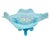 Antique Northwood “Klondyke” Blue Opalescent Footed Candy Dish, circa 1900 A stunning example of Early American Pattern...