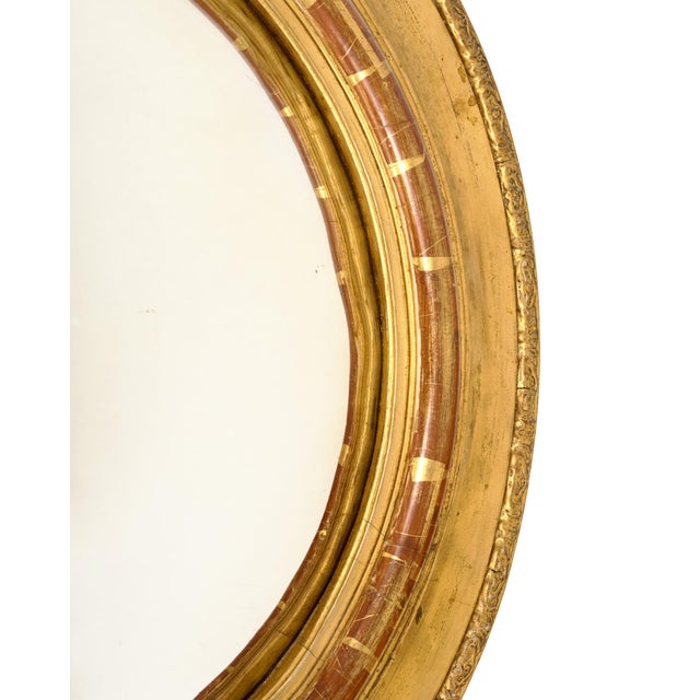 1920s French Antique, Convex “Sorciere” Mirror, Circa 1920 For Sale - Image 5 of 9