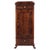 Antique Hand-Polished Mahogany Silverware Cabinet with Lion Feet, 1860s For Sale - Image 13 of 13