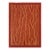 6x8 Trendy Sloane Red Geometric Modern Flatweave Wool Carpet Rug For Sale