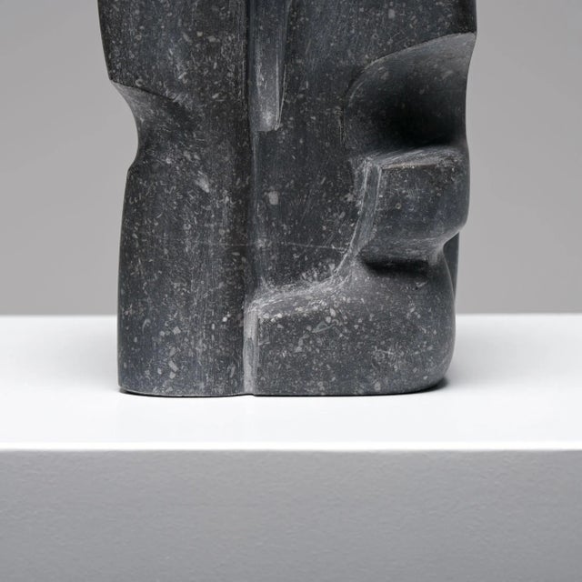 Blue Jan Keustermans, Abstract Sculpture, Belgian Blue Stone For Sale - Image 8 of 18