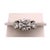 14 Karat White Gold Engagement Ring 0.64 Total Diamond Weight For Sale In New York - Image 6 of 7