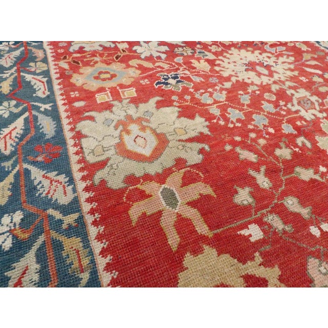 Early 20th Century Early 20th Century Turkish Ghourdes Accent Rug For Sale - Image 5 of 9