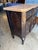 Art Nouveau Theodore Alexander Marble Top Crocodile Embossed Three Drawer Chest For Sale - Image 3 of 9