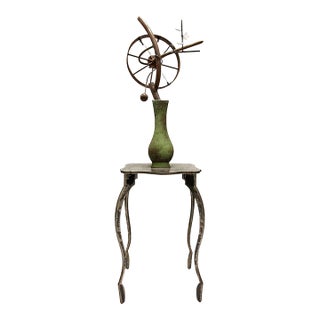 David Kimball Anderson, Table and Vase, Large (Life Size) Modernist Zen Sculpture David Kimball Anderson For Sale