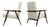 Minimalist Armchairs, Poland, 1960s, Set of 2 For Sale
