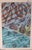 Print Sz: 13 5/8"H x 9 1/4"W Frame Sz: 17 7/8"H x 13 5/8"W w/ coral mat & gilt bamboo frame Artist: E. H. Raskin