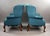 Antique Wing Back Lounge Chairs, 1920s, Set of 2 For Sale - Image 6 of 9