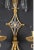 Metal 1920’s French Louis XVI Brass and Crystal Sconces - a Pair For Sale - Image 7 of 8