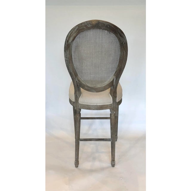 Furniture Classics Spenzia Oak Bar Stools - a Pair For Sale - Image 4 of 12