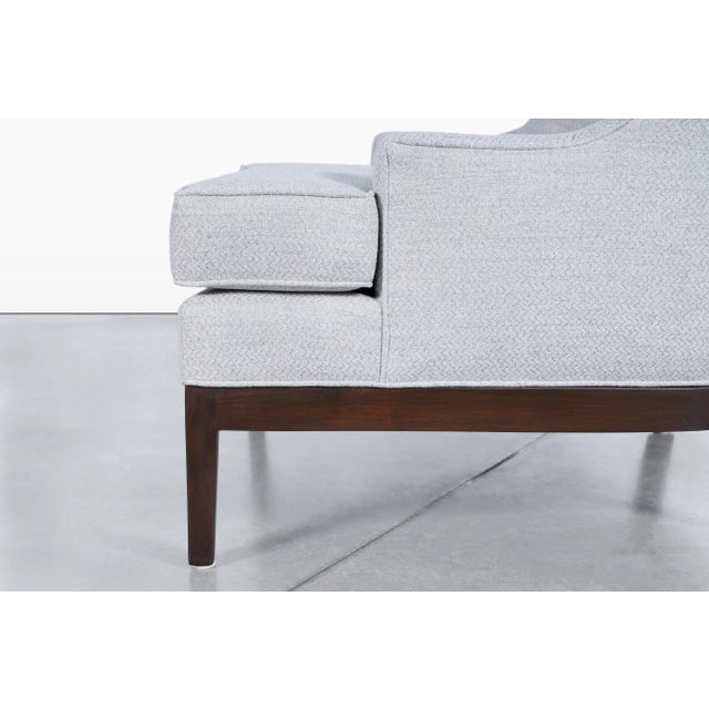 Mid-Century Modern Sculptural Walnut Lounge Chairs After Erwin Lambeth For Sale - Image 9 of 12