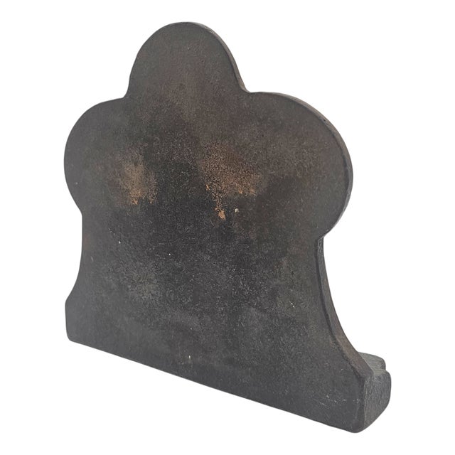 Early 20th Century Early 20th Century American Cast-Iron Fireside Bookends, Pair For Sale - Image 5 of 15