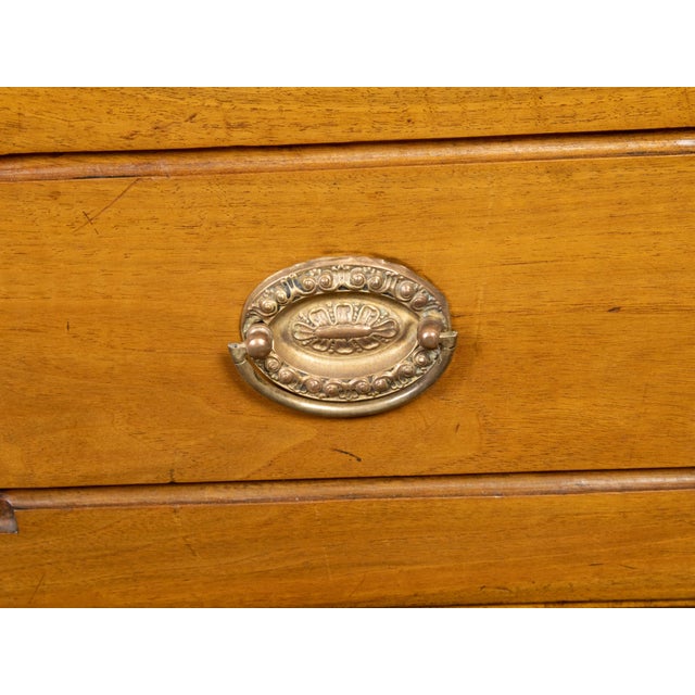 French Louis XVI Style 19th Century Walnut Table with Single Carved Drawer For Sale - Image 12 of 12