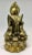 Antique Brass/Bronze Tibet Lotus Jizo Kwan-Yim Buddha For Sale - Image 4 of 13