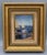 Vintage French Oil Painting on Canvas — Impressionist Style Harbor Scene With Sailboats, 20th Century For Sale - Image 4 of 5