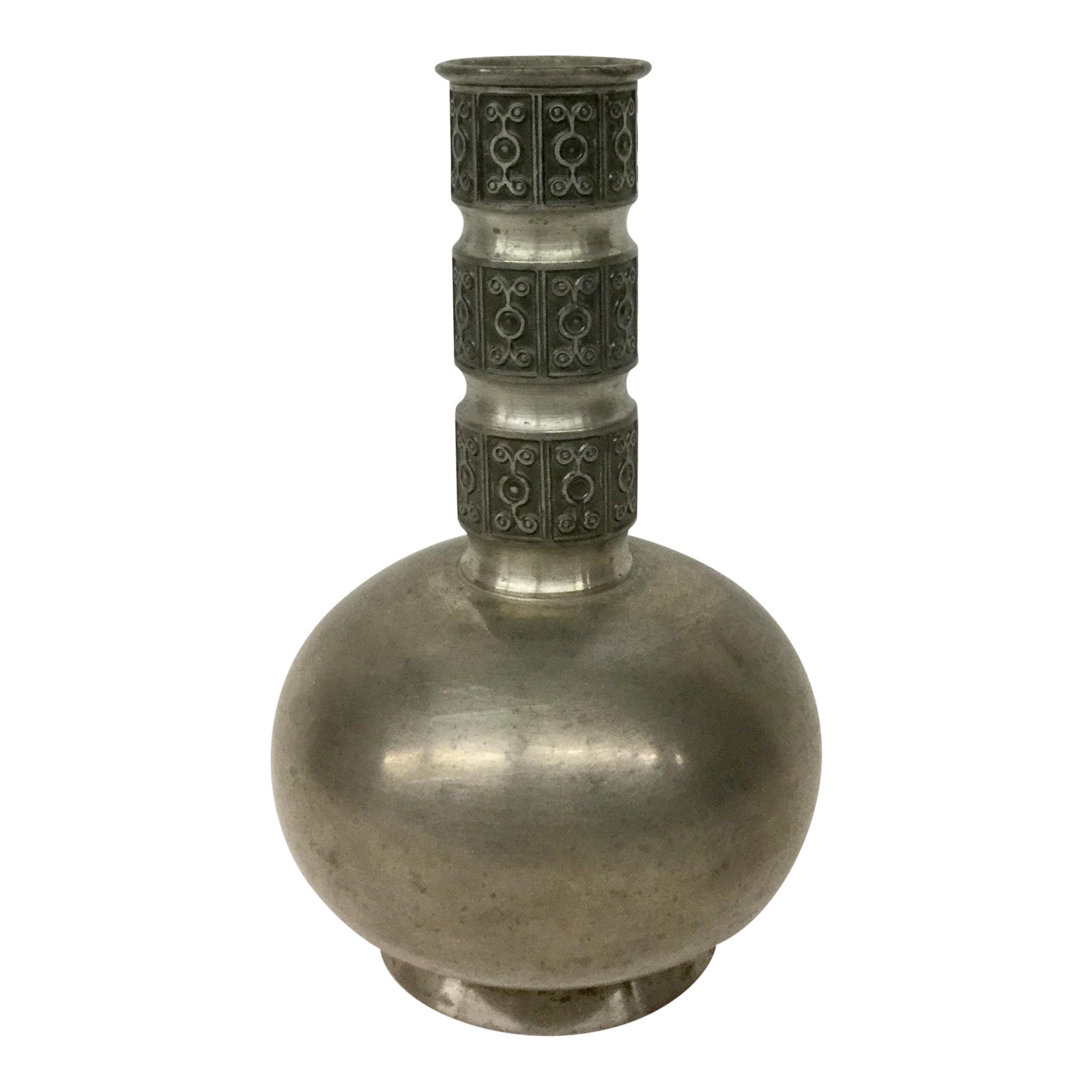 Vintage Pewter Bud Vase By Haugrud Norway Chairish