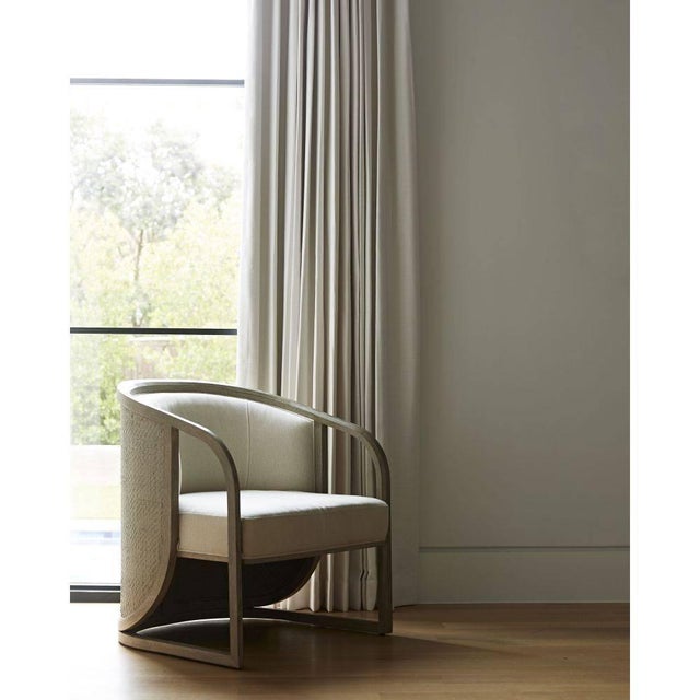 American Arteriors Home Fortuna Lounge Chair For Sale - Image 3 of 8